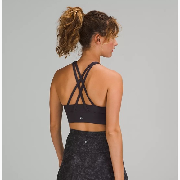 Lululemon Energy Bra High Neck Long Line Zip - Picture 2 of 7